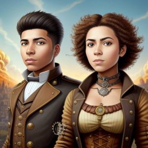 New adult steampunk adventurers