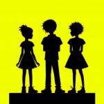 Tween silhouettes