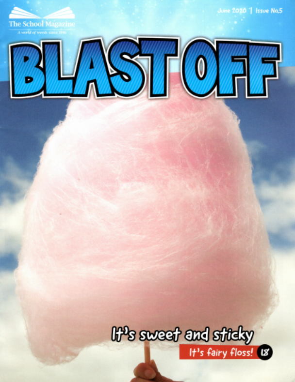 Blast Off, June 2020
Pink fairy floss