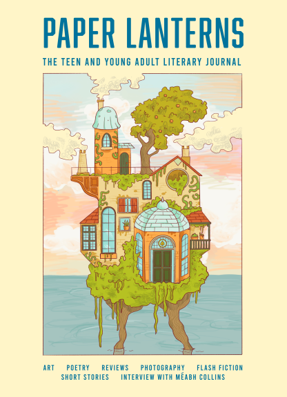 Paper Lanterns: The Teen and Young Adult Literary Journal
A fantabulous multi-level house taking up the entirety of an island, which itself is walking through the ocean.