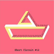 Short Circuit #12
Peach background, paper boat/hat design