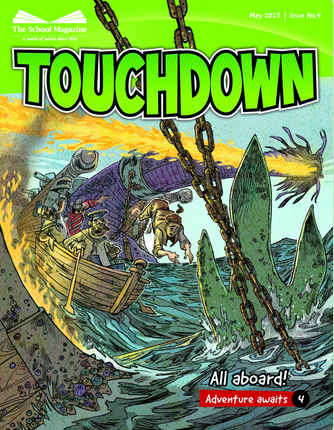 Touchdown, May 2023
Sailors jumping ship as a sea dragon attacks